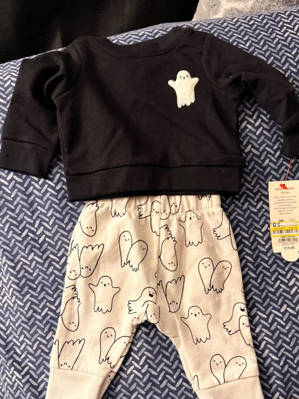Newborn Halloween sweatsuits (2 sets)